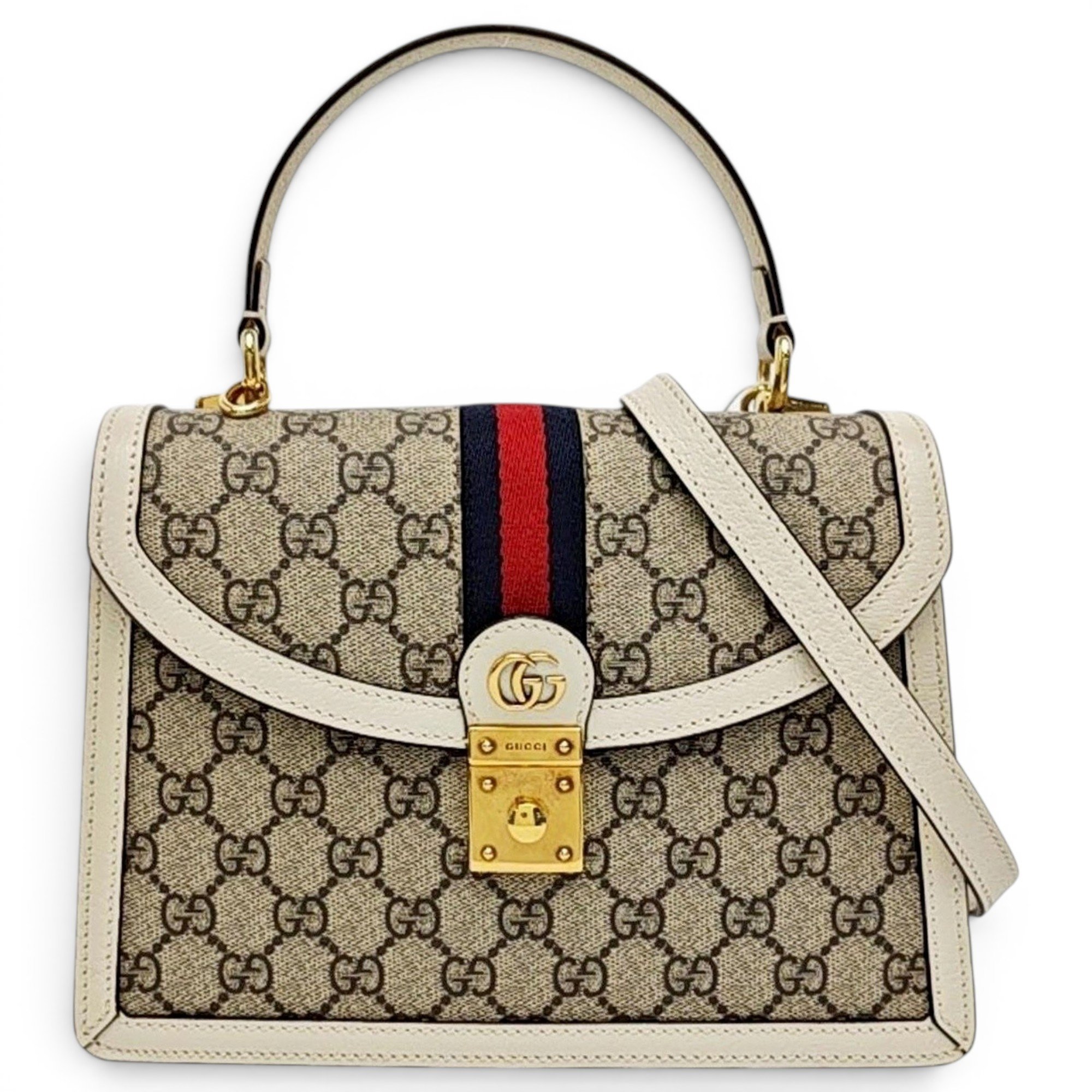 Ophidia leather handbag