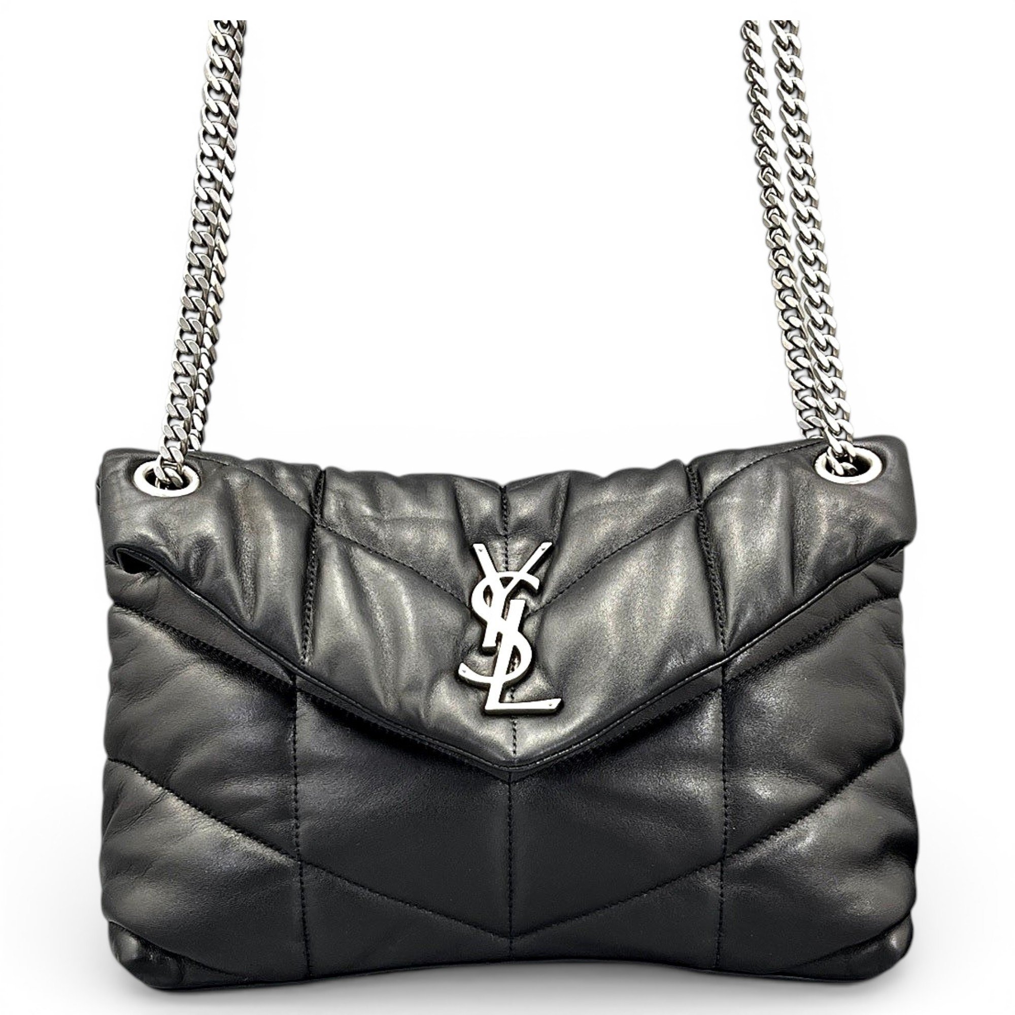 Loulou Puffer leather handbag
