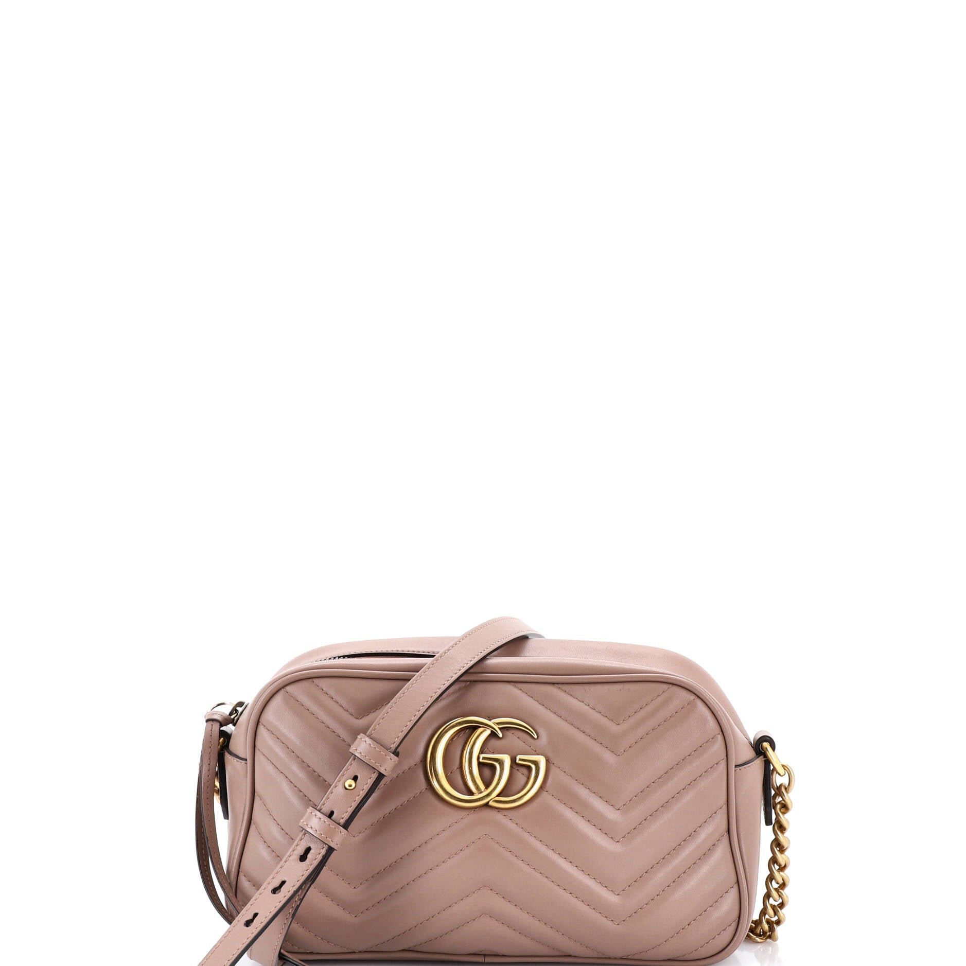 Gucci GG Marmont Shoulder Bag Matelasse Leather Small