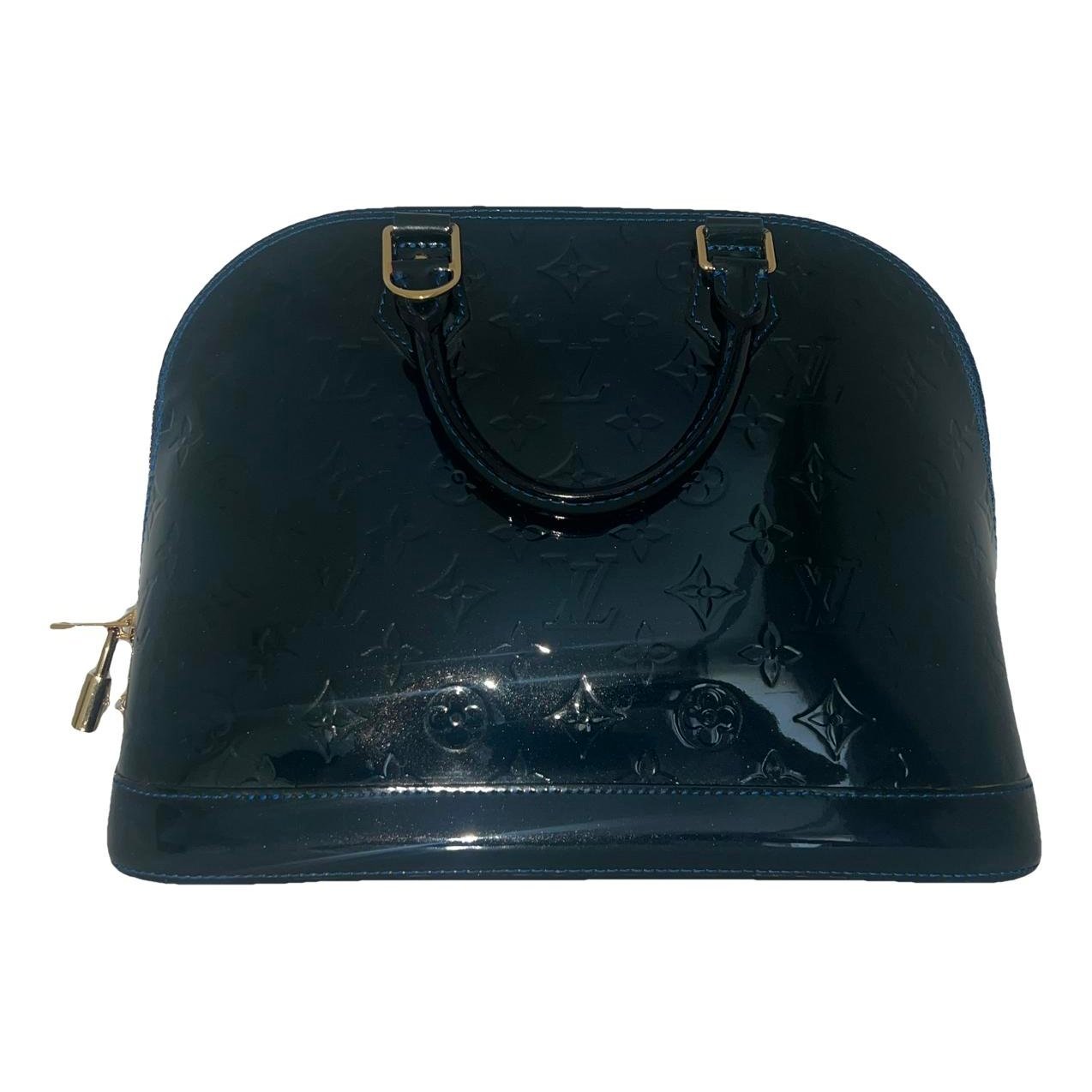 Alma patent leather handbag