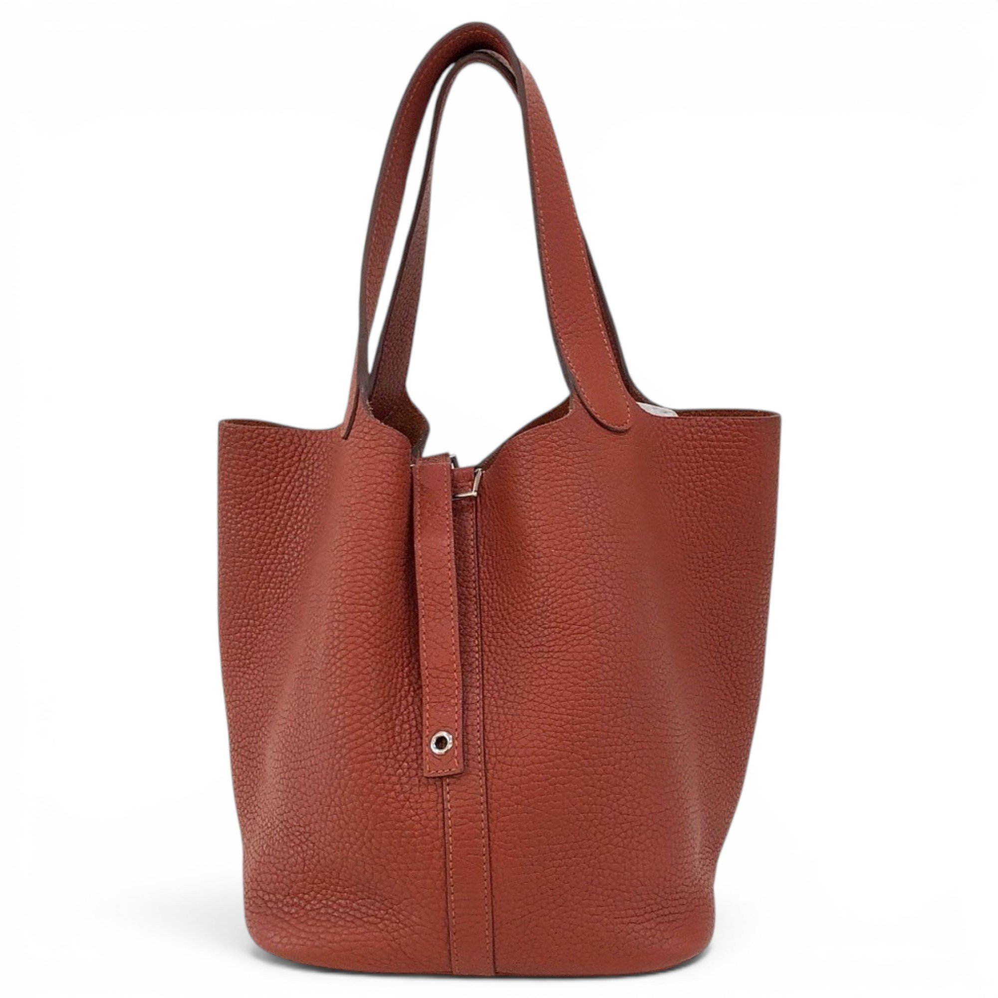 Picotin leather handbag