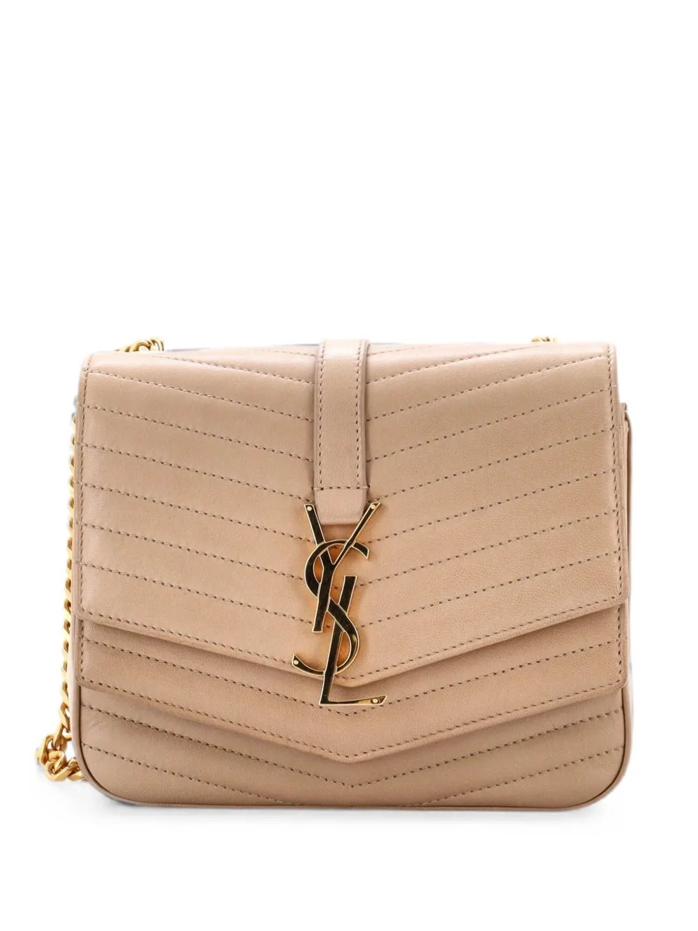 Sulpice Flap Bag Matelasse Chevron Leather Small shoulder bag