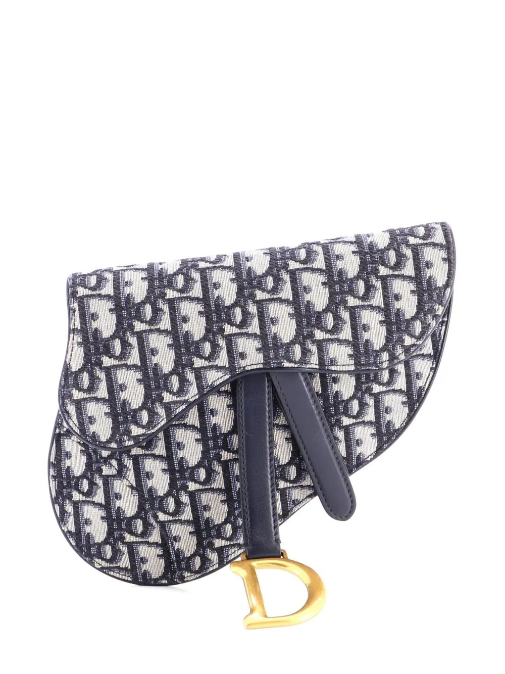 Saddle Oblique Canvas belt bag