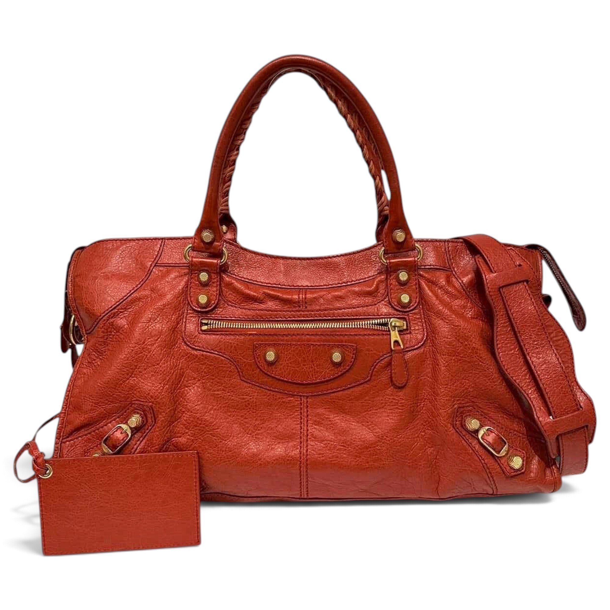 Balenciaga City leather handbag