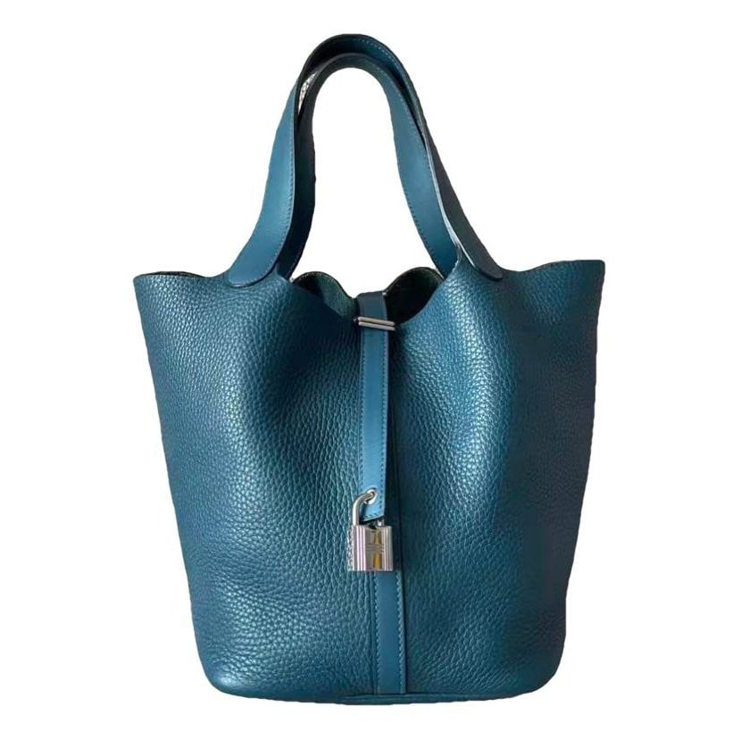 Hermes Picotin leather tote