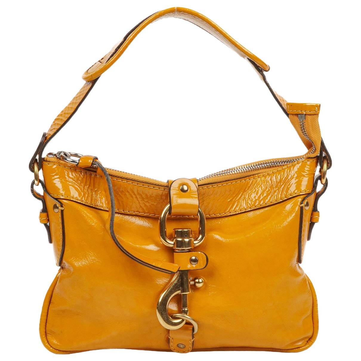 Kerala patent leather handbag