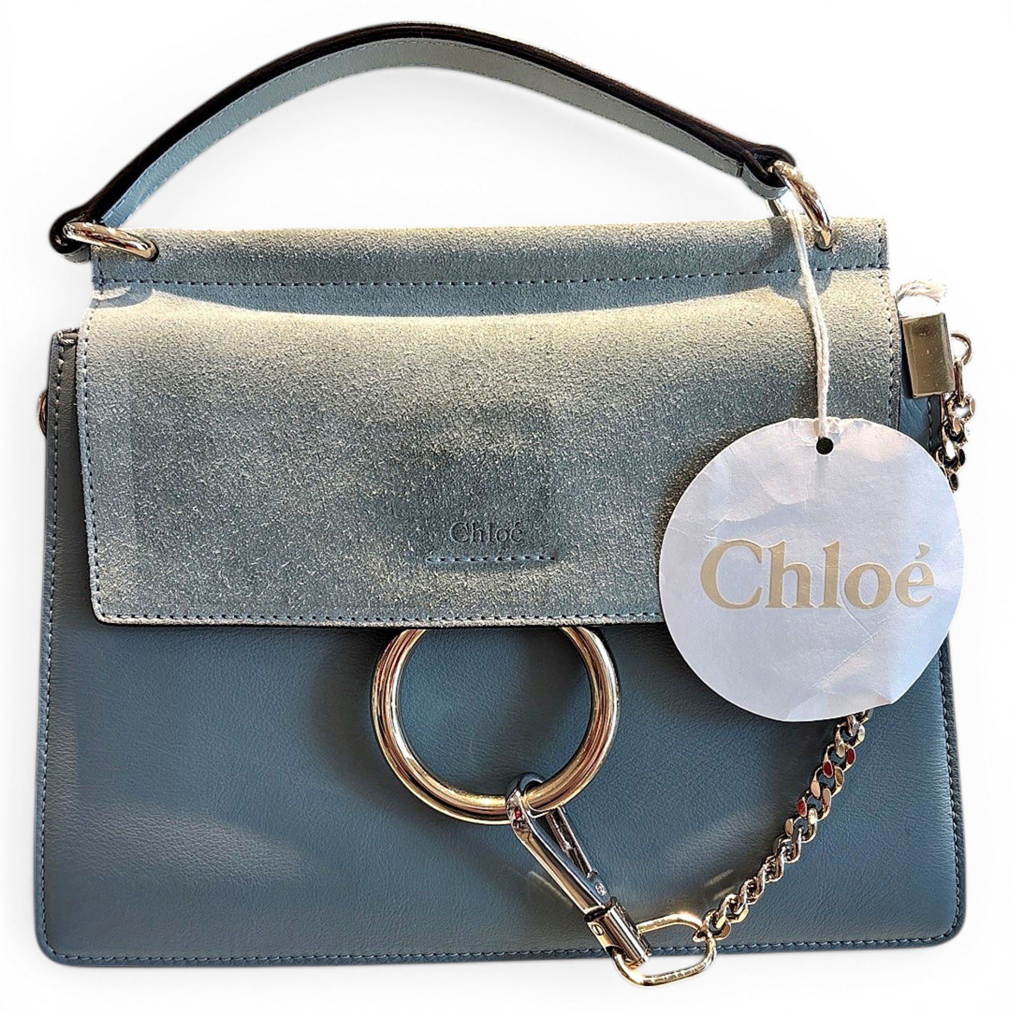 Faye leather handbag