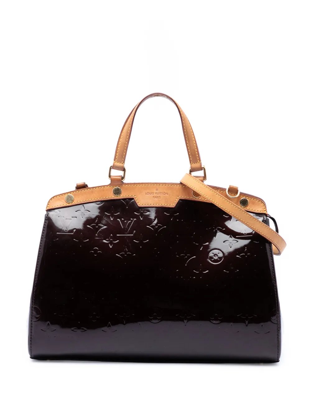 1990-2010 Monogram Vernis Brea PM satchel