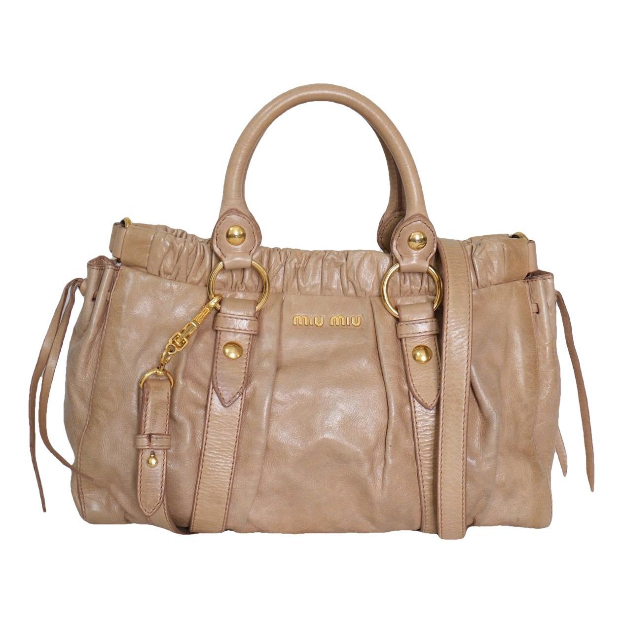 Leather handbag