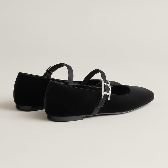 Noir Jane Ballet Flat
