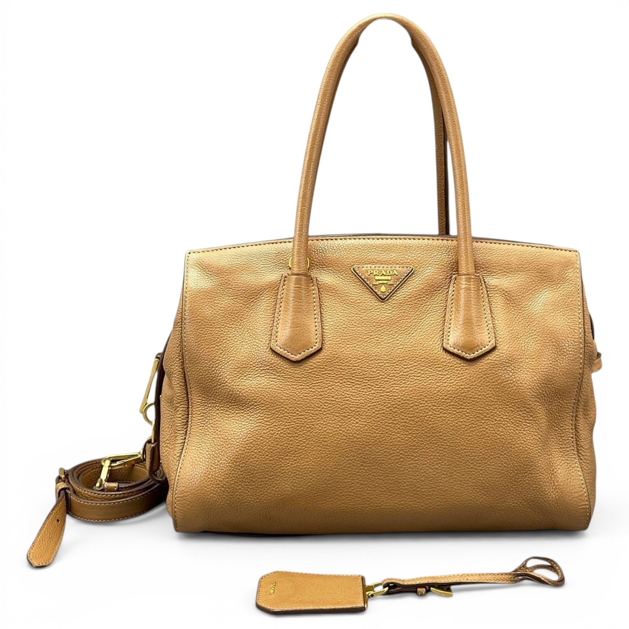Leather handbag