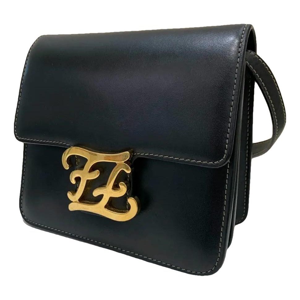 Leather crossbody bag