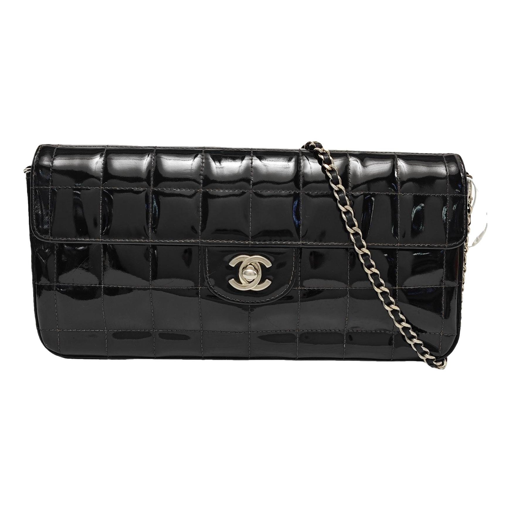 East West Chocolate Bar leather handbag
