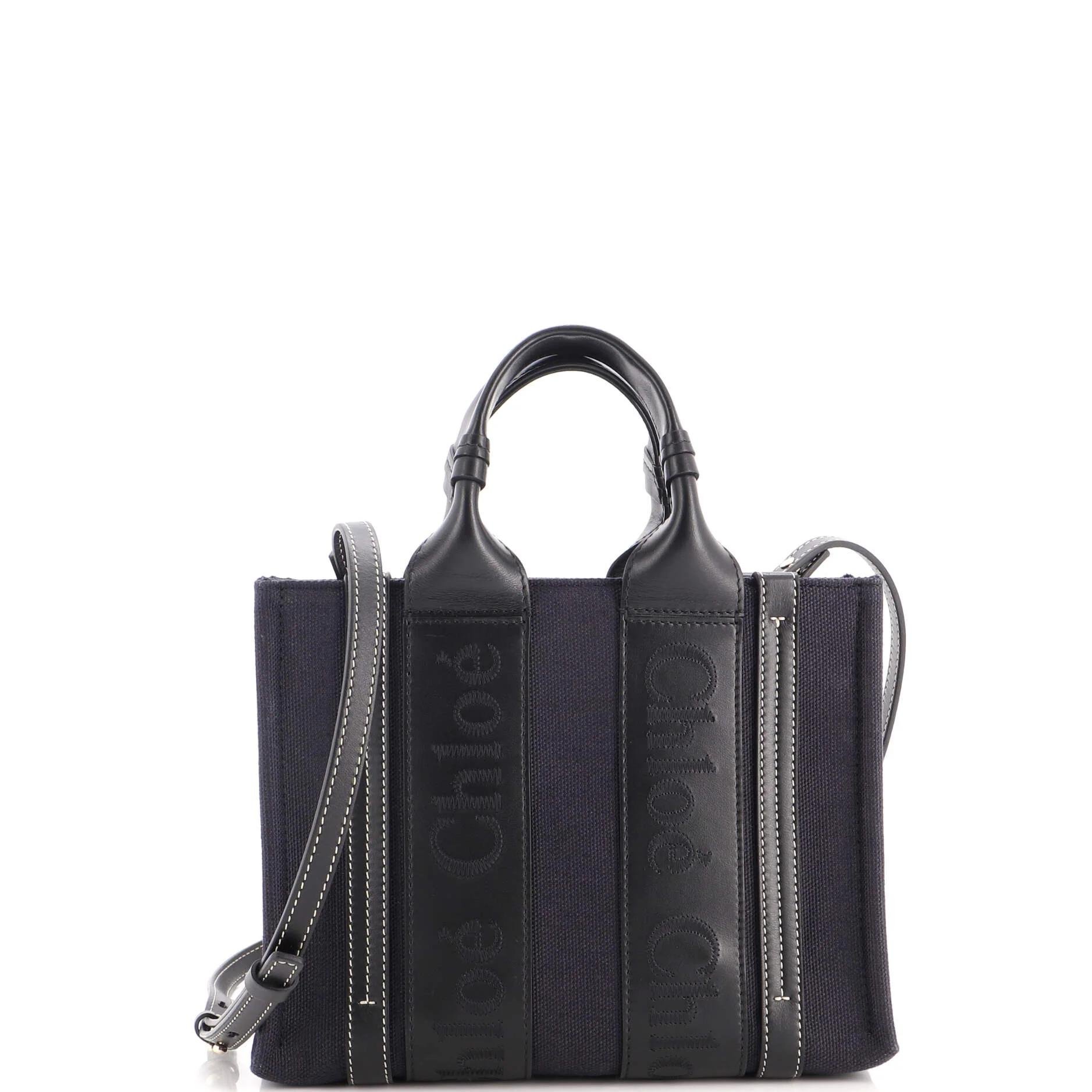Leather tote