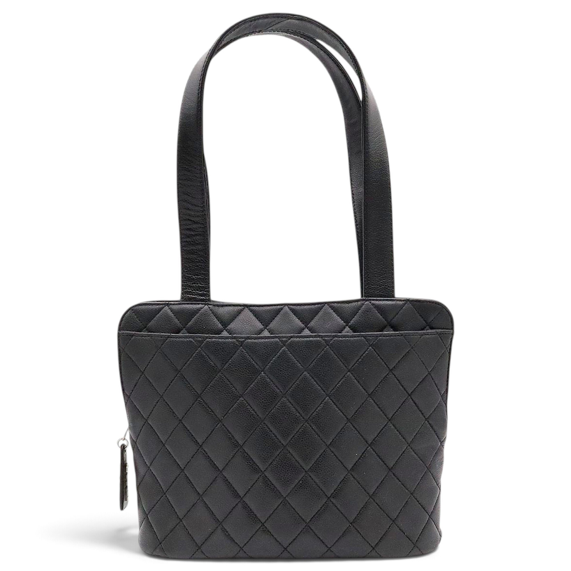 Leather tote