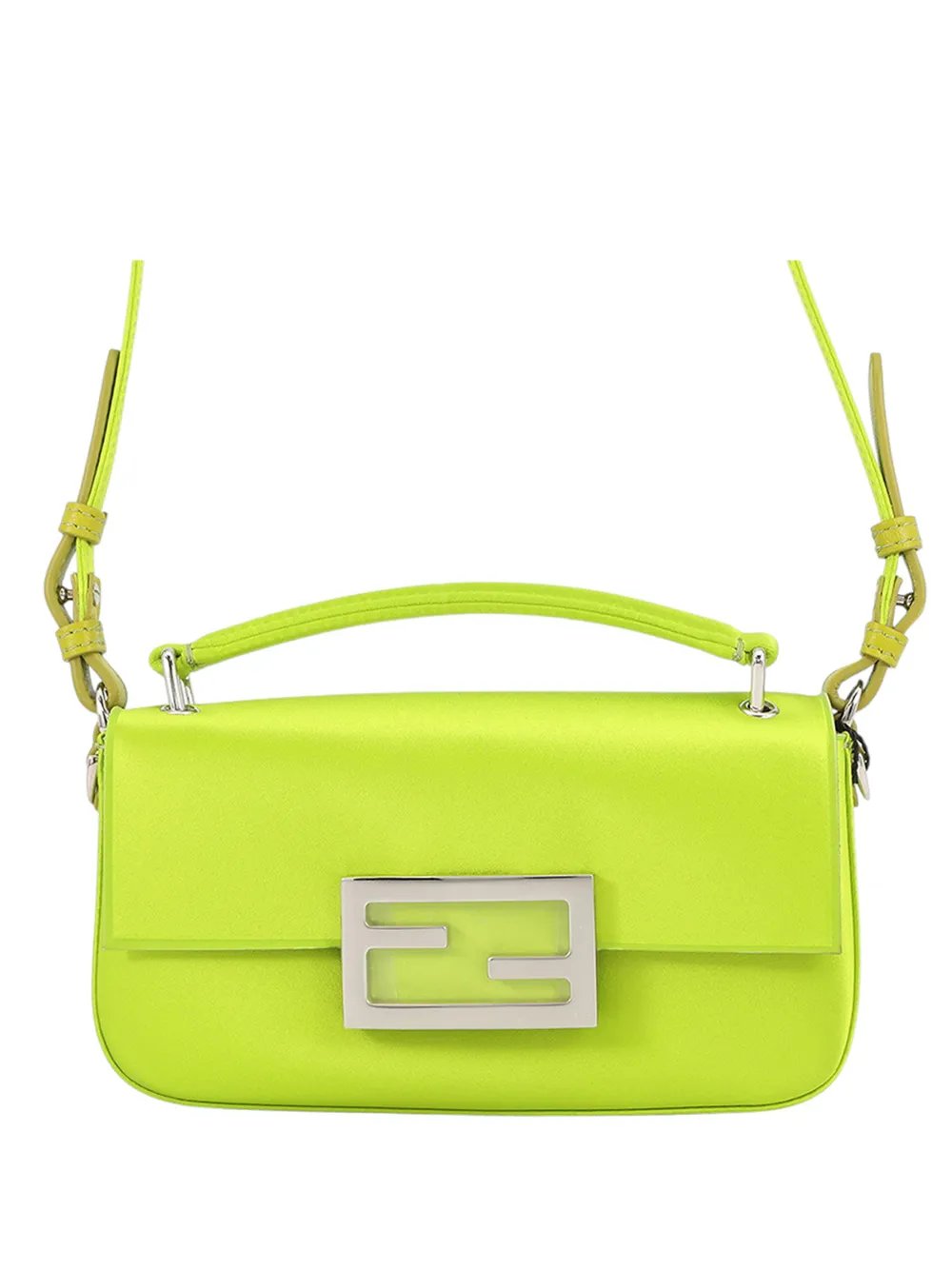 2000-2026 Silk Baguette Phone Pouch satchel