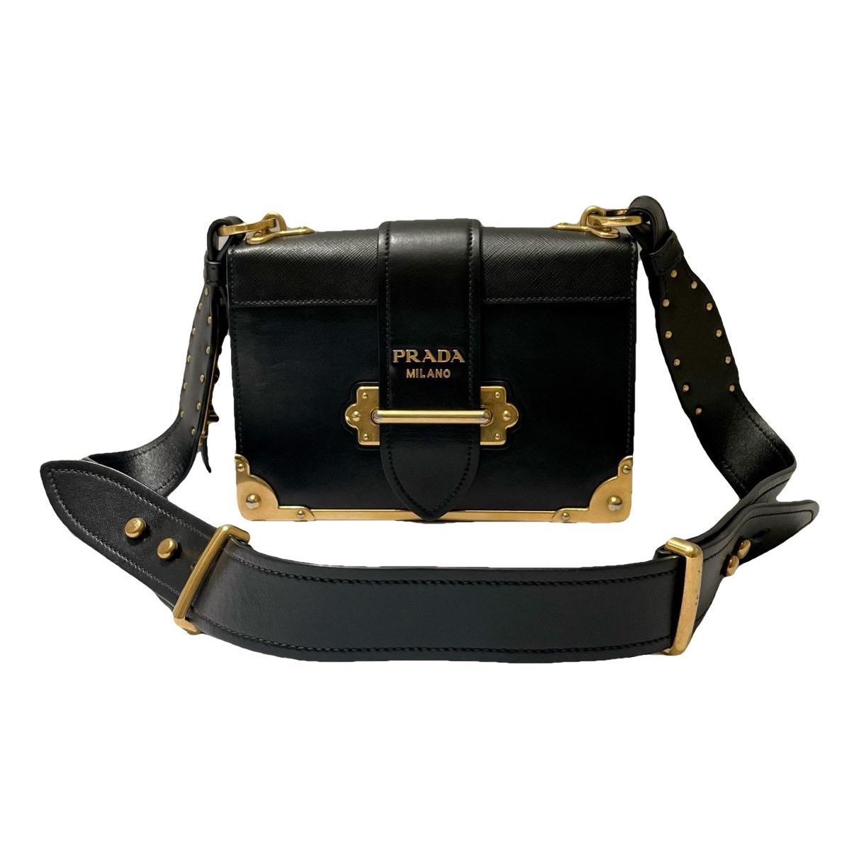 Cahier leather crossbody bag