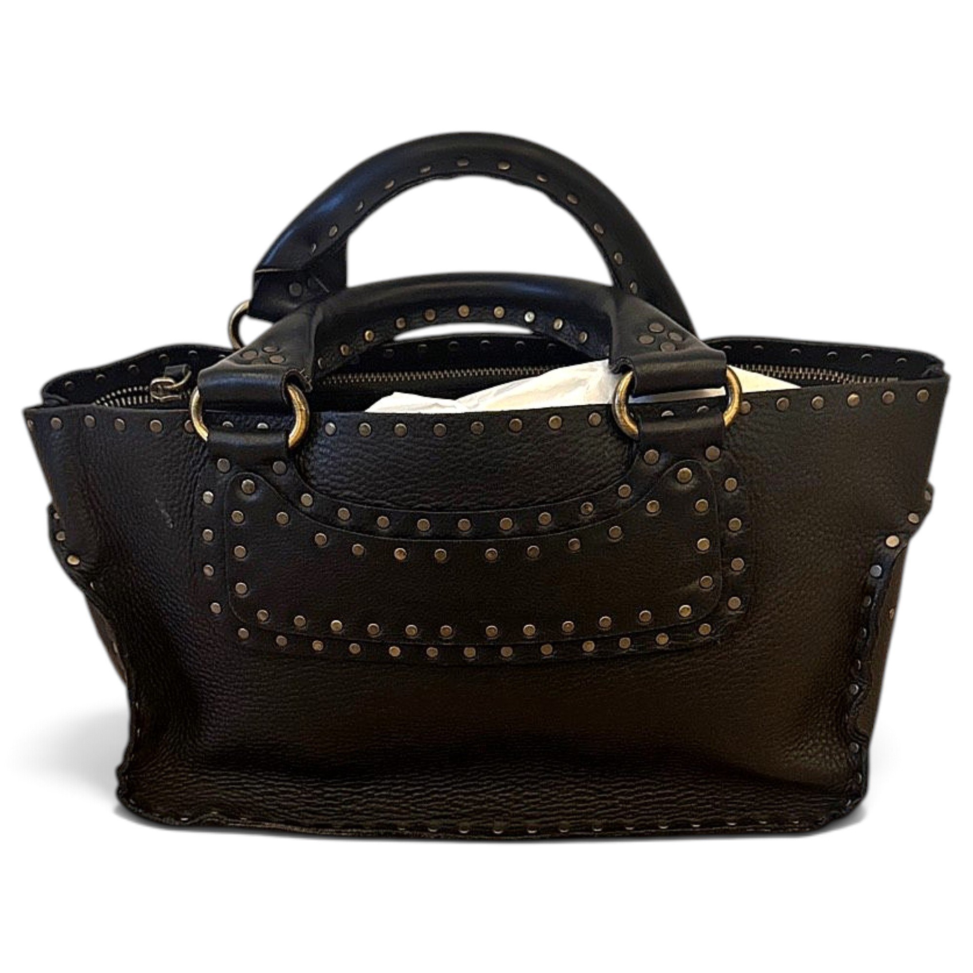 Leather handbag