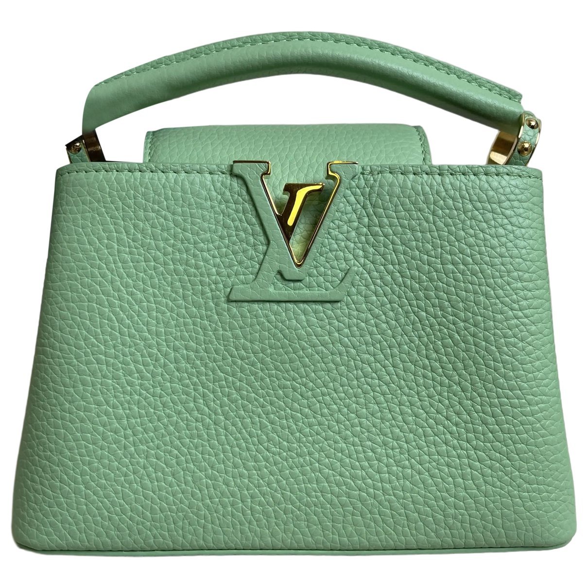 Capucines leather handbag