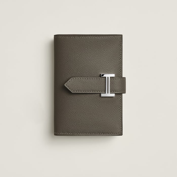 Vert Loden Bearn Mini Wallet