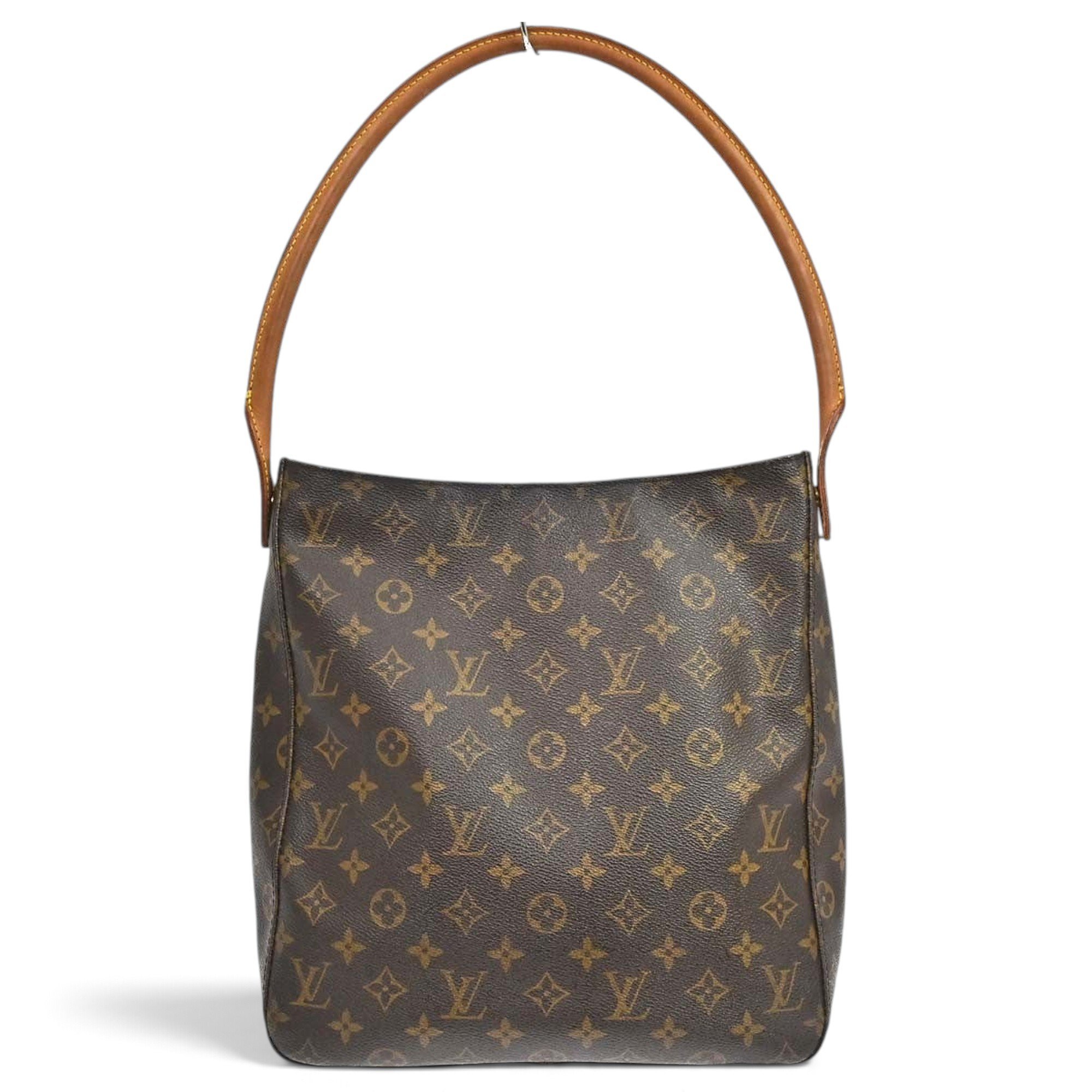 Looping cloth handbag