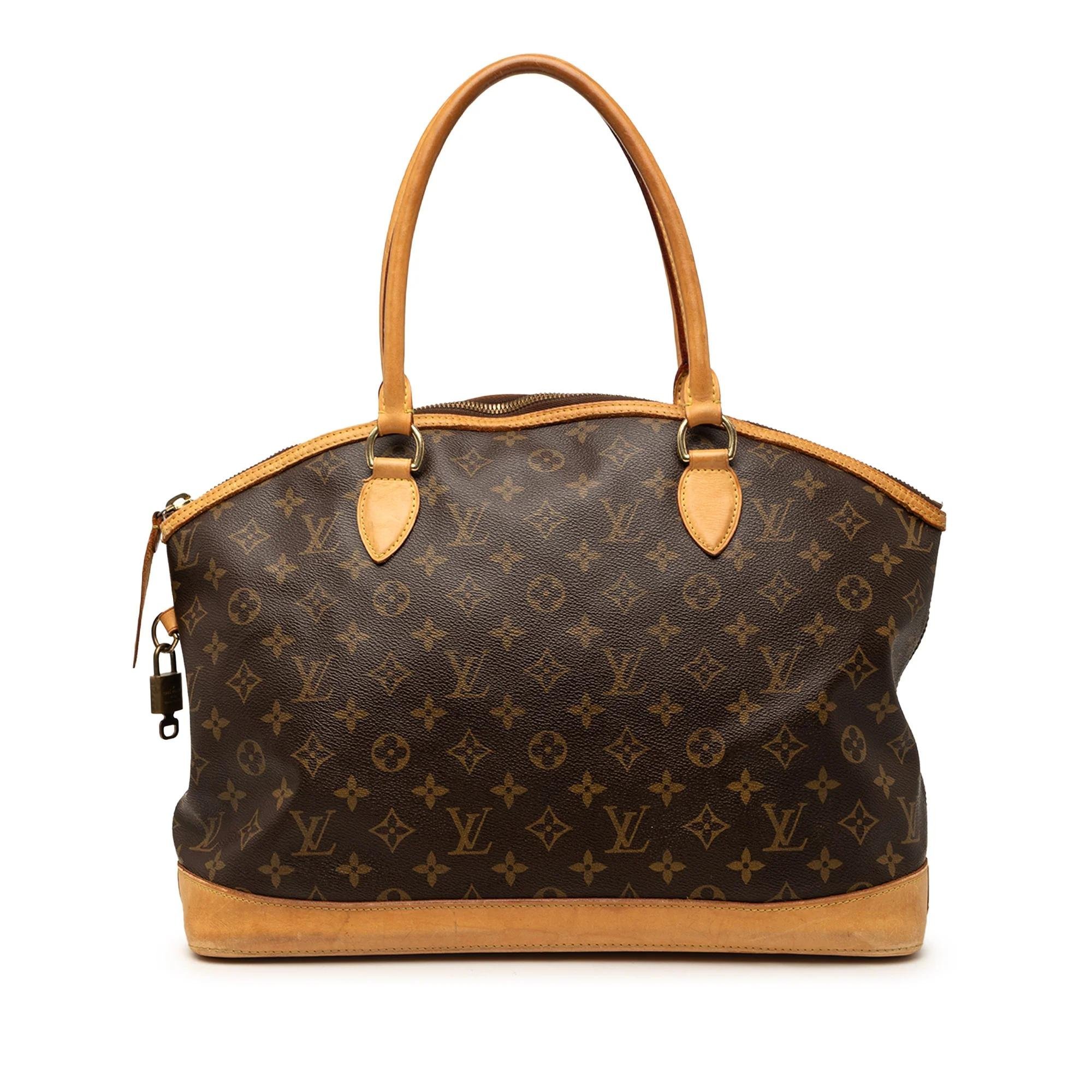 Lockit leather handbag
