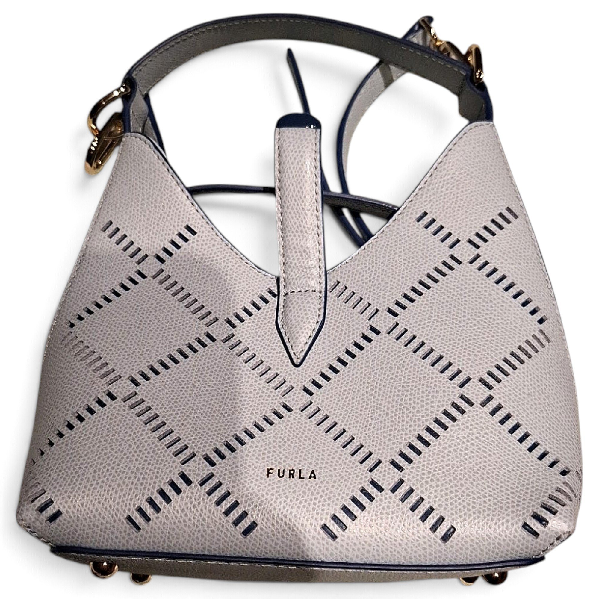 Leather crossbody bag