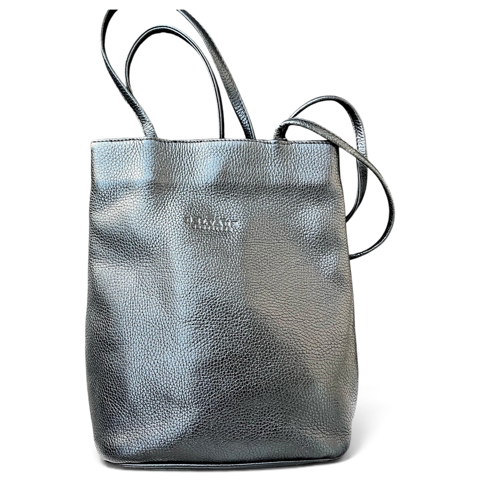 Leather backpack