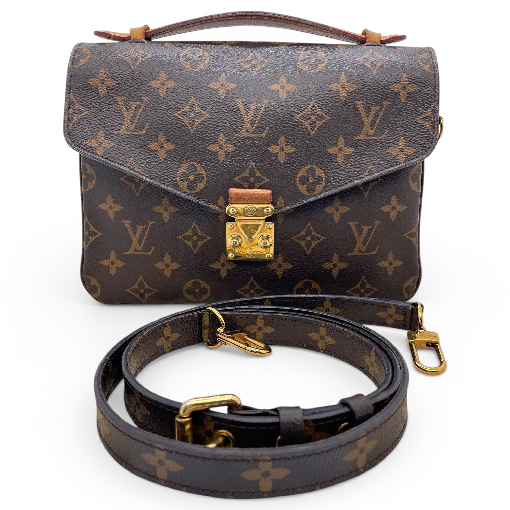 Metis leather crossbody bag