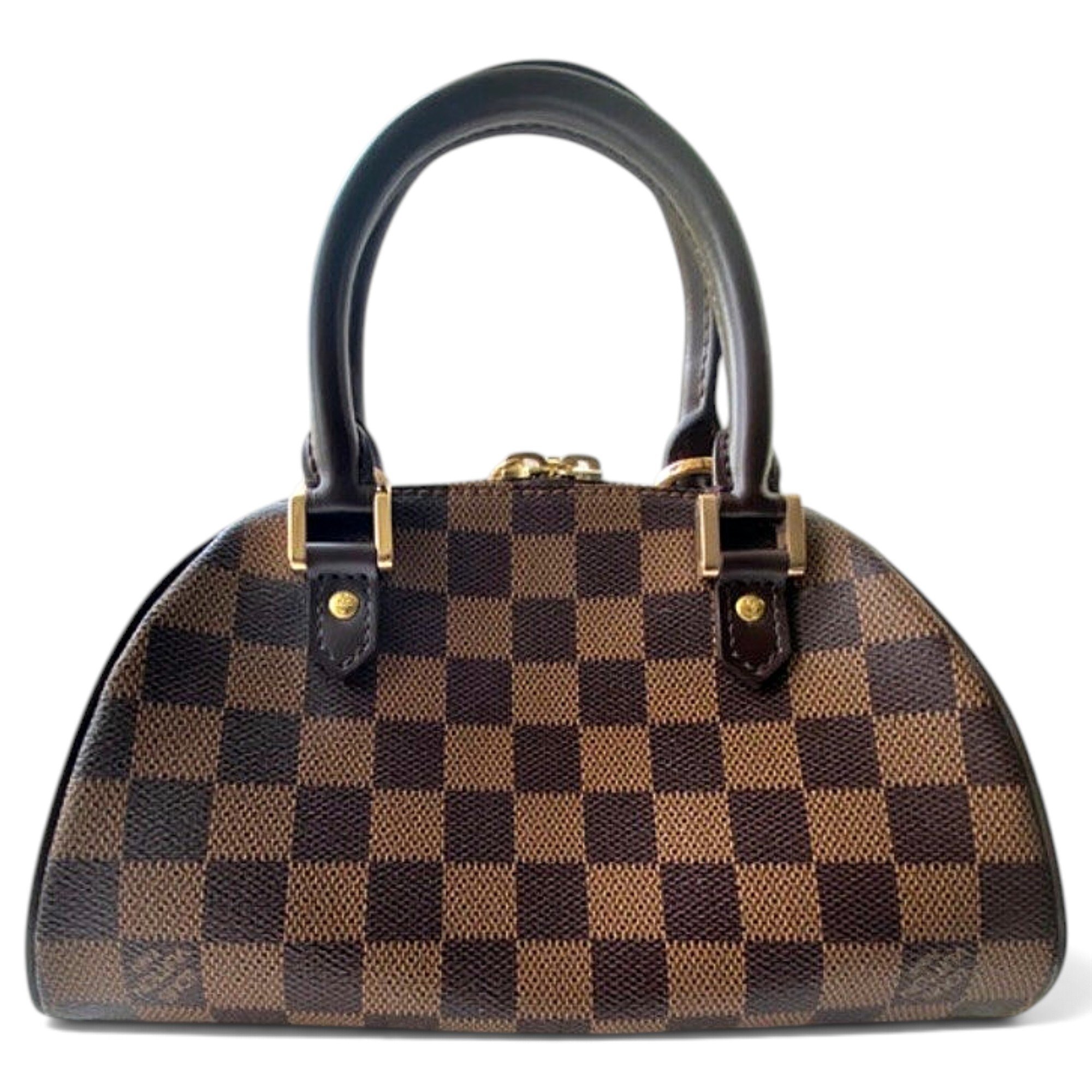 Ribera leather bowling bag