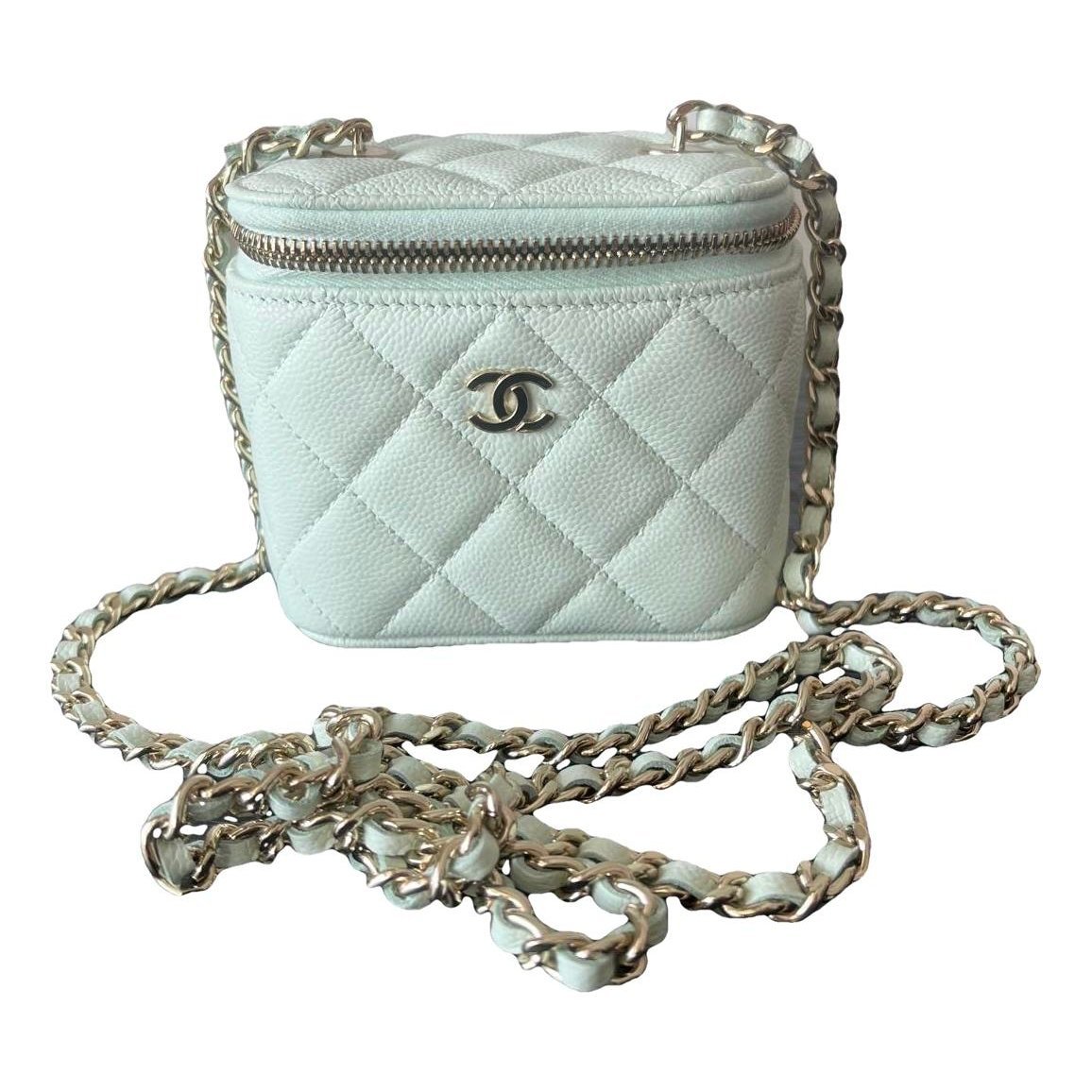 Trendy CC Vanity leather handbag