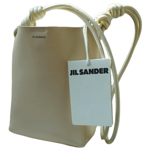 Jil Sander Tangle leather crossbody bag