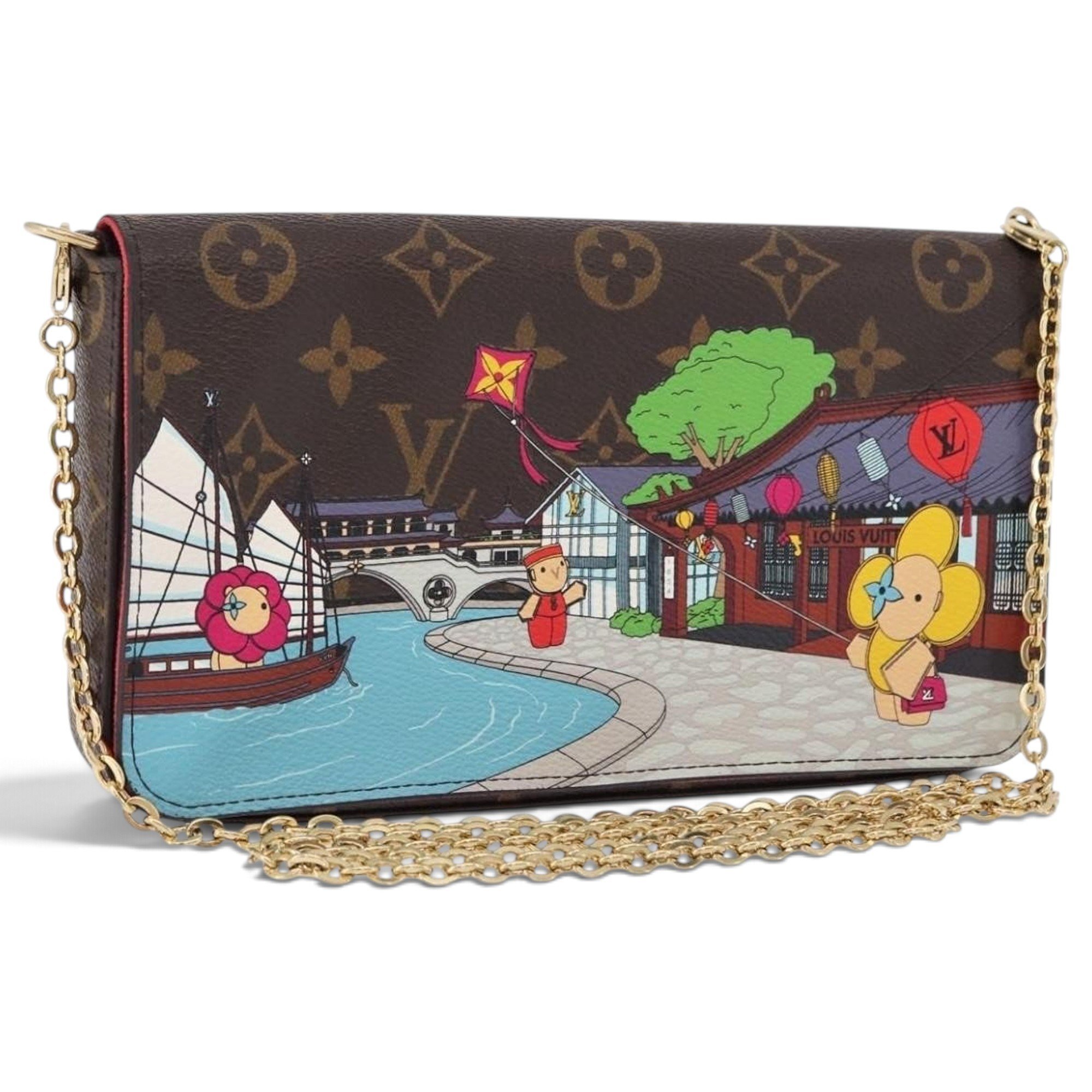 Vivienne leather handbag