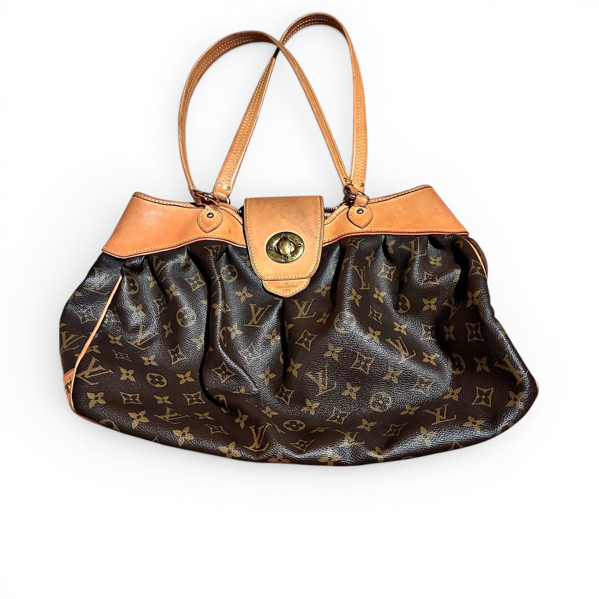 Galliera leather handbag