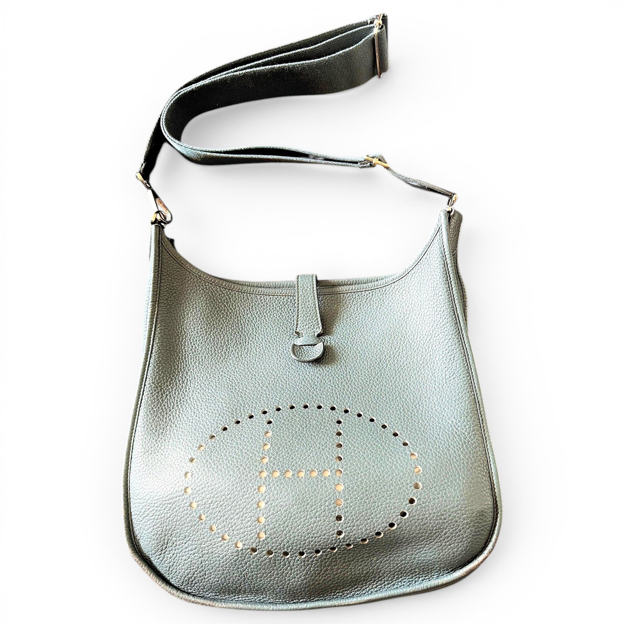 Evelyne leather crossbody bag