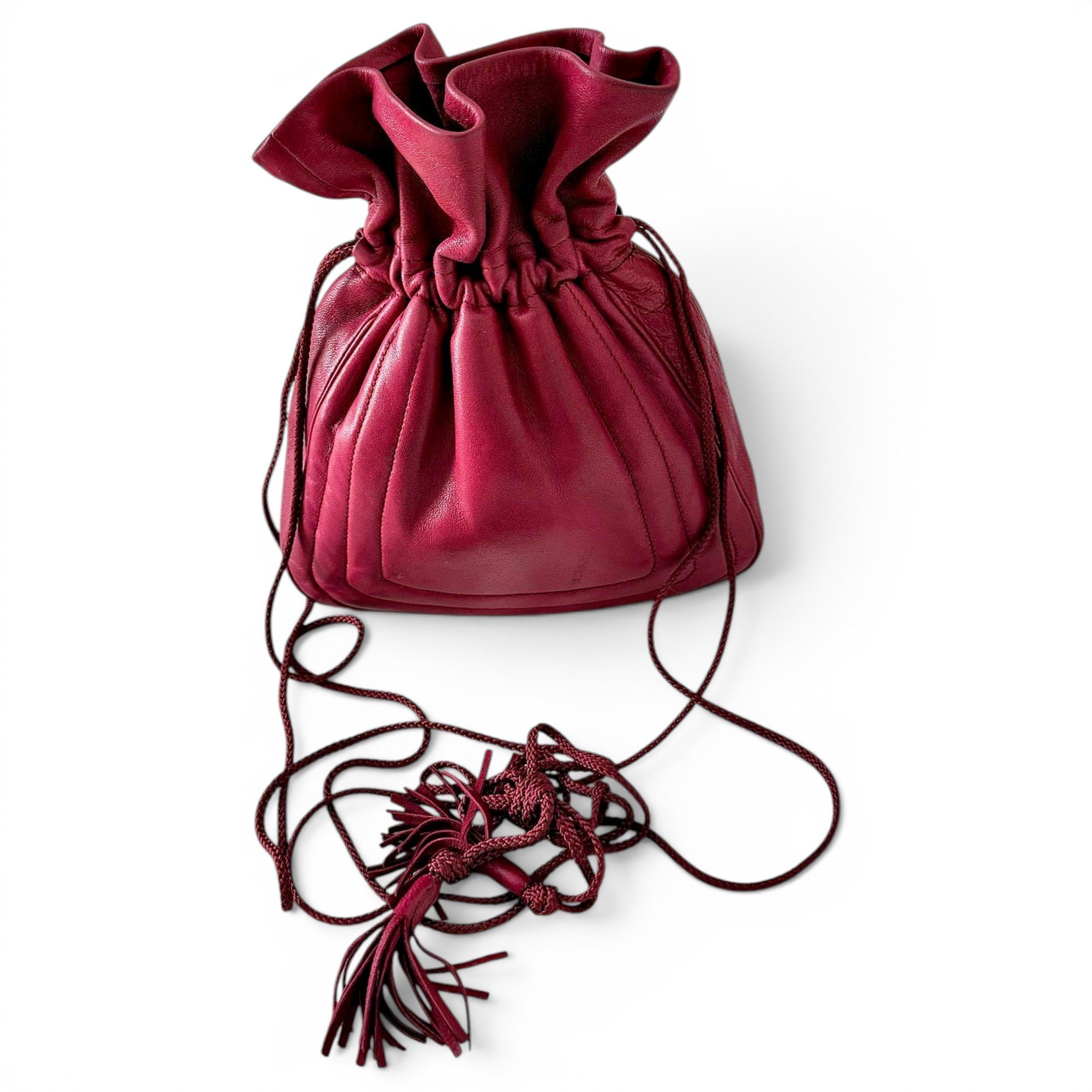 Leather mini bag