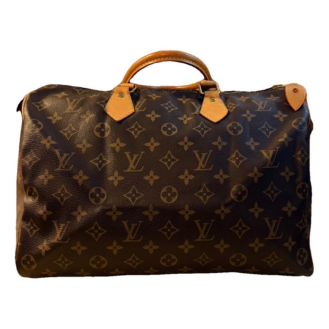 Speedy patent leather handbag