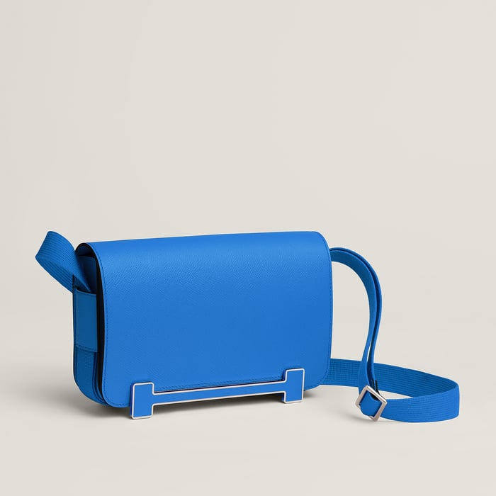 Bleu Hydra Hermès Geta Slim Bag