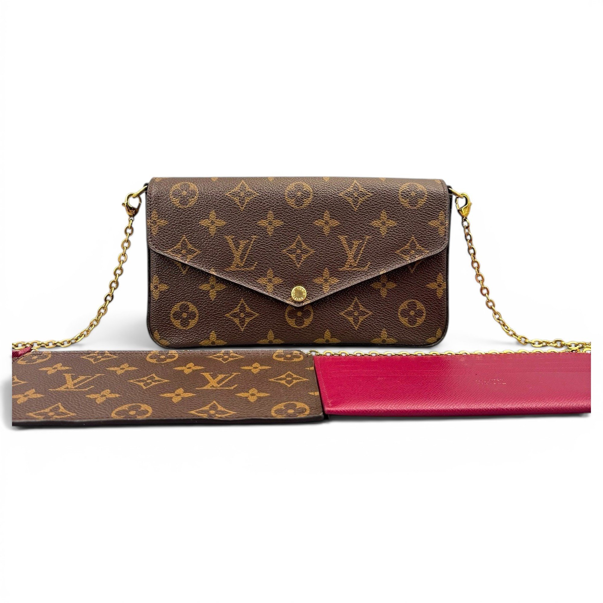 Félicie leather handbag