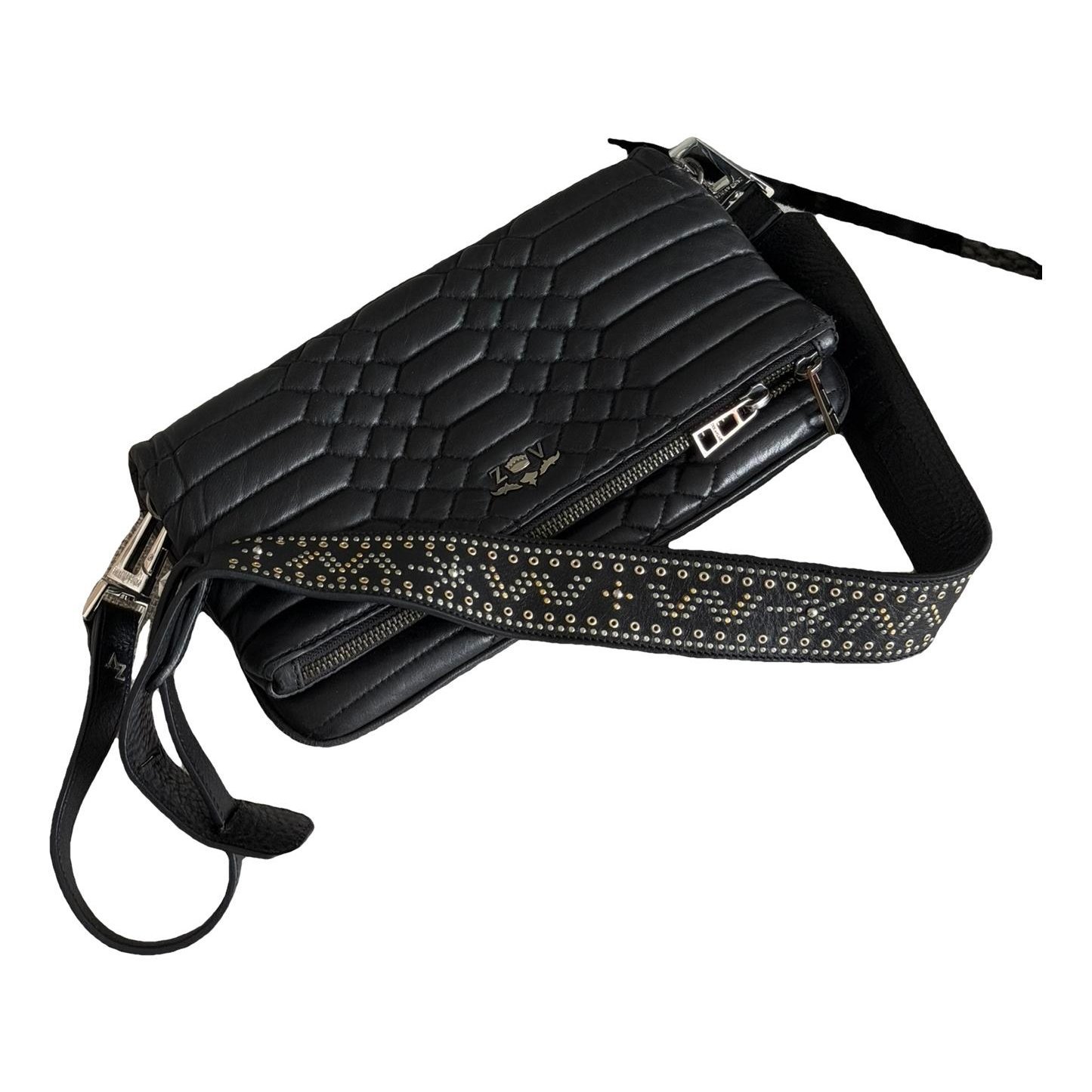 Patent leather handbag