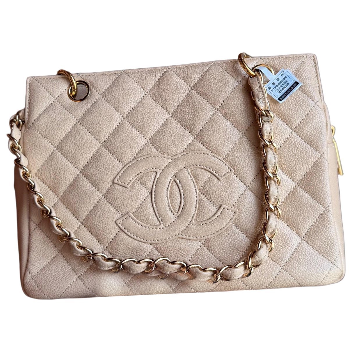Petite Shopping Tote leather handbag