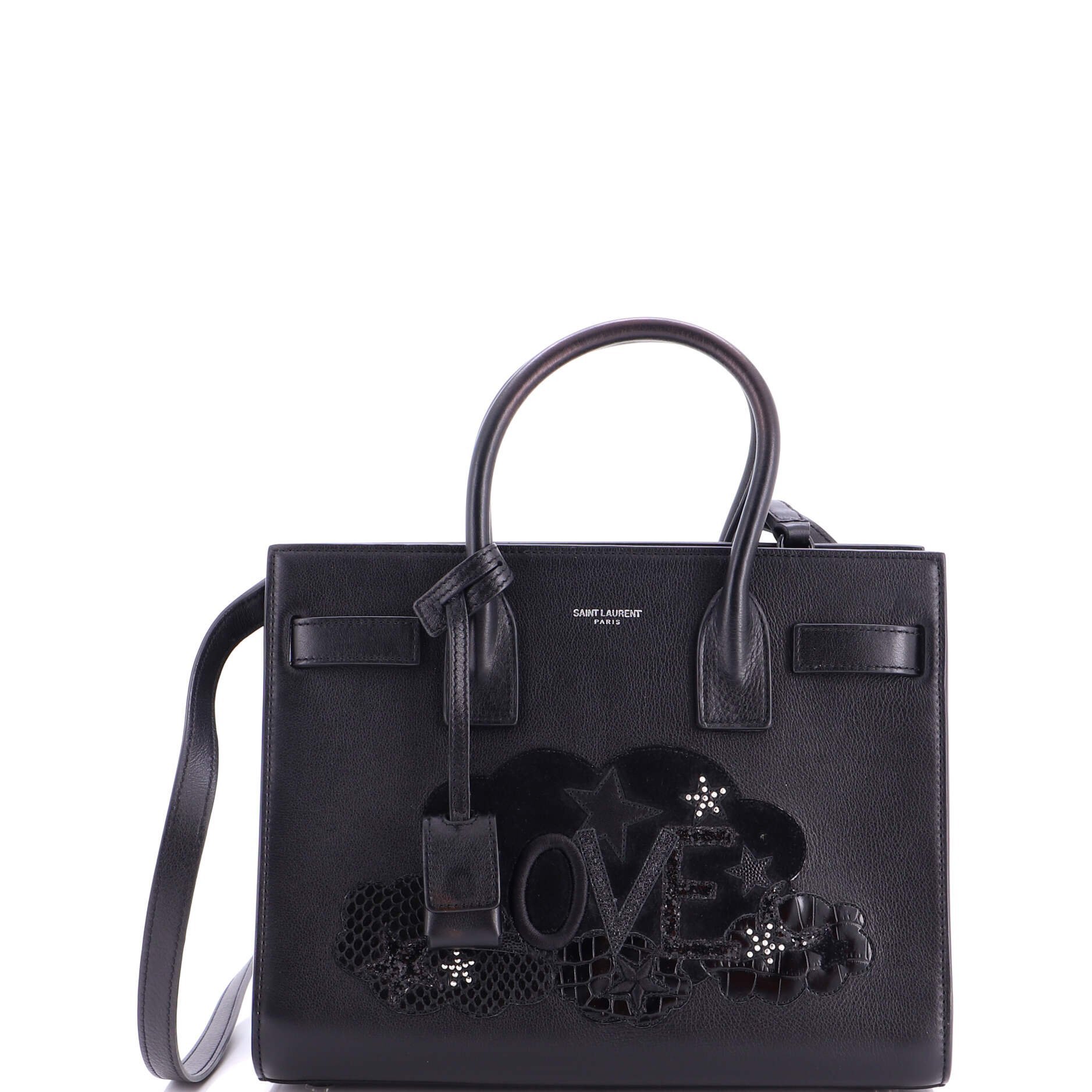Leather tote