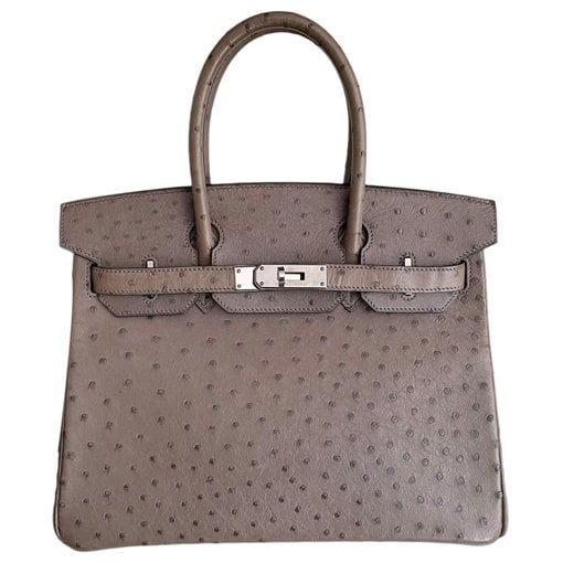 Birkin 30 leather handbag