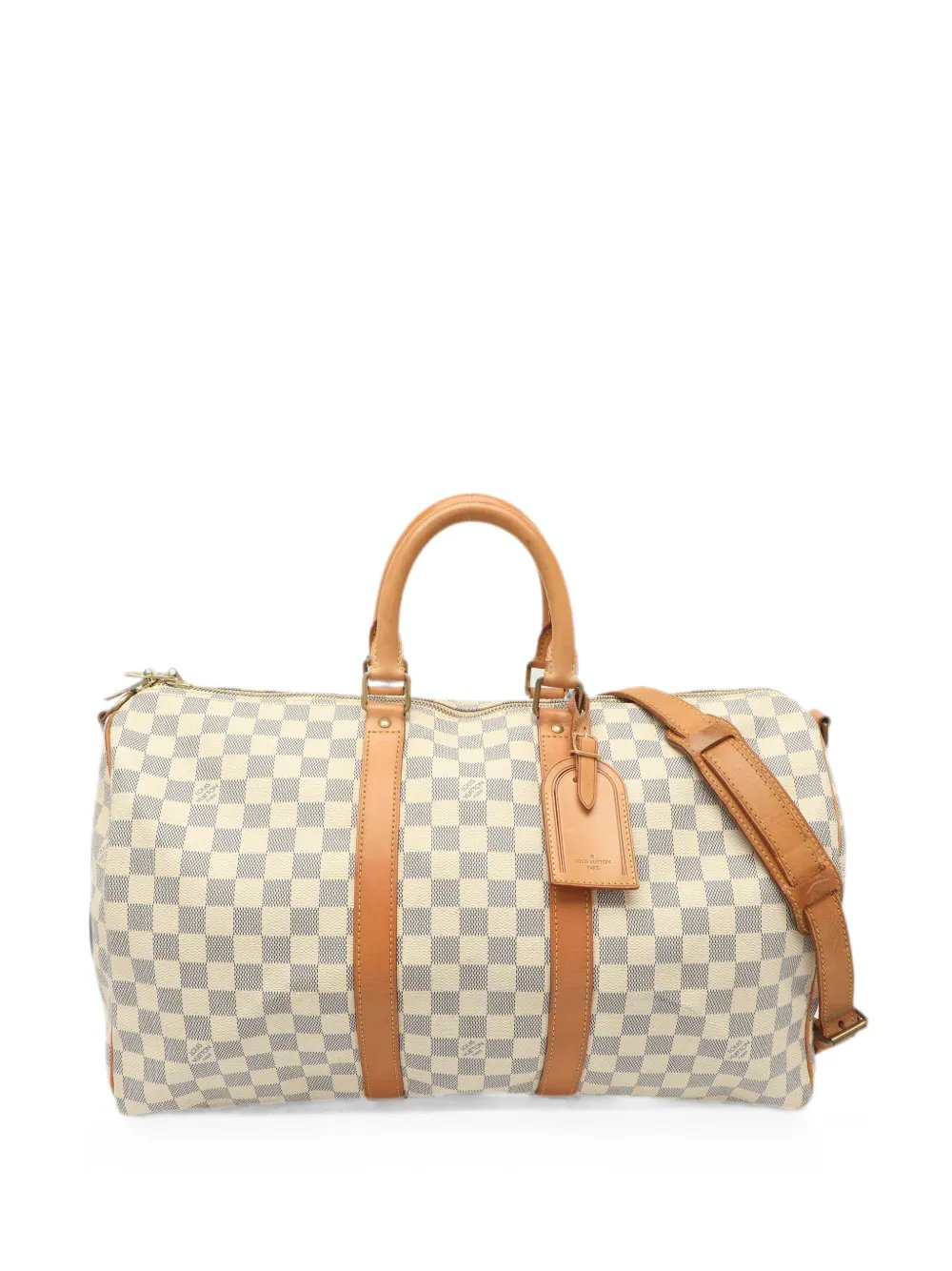 2015 45 Damier Azur Keepall Bandoulière duffle bag