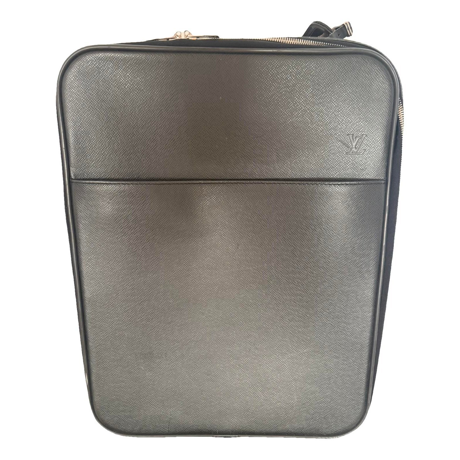 Leather travel bag