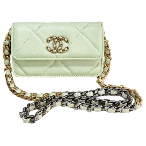 Leather mini bag