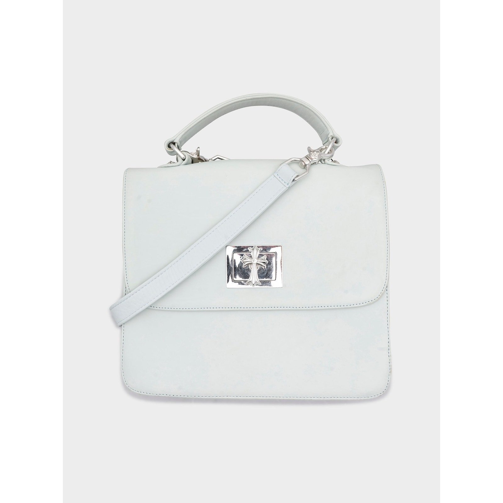 Leather satchel