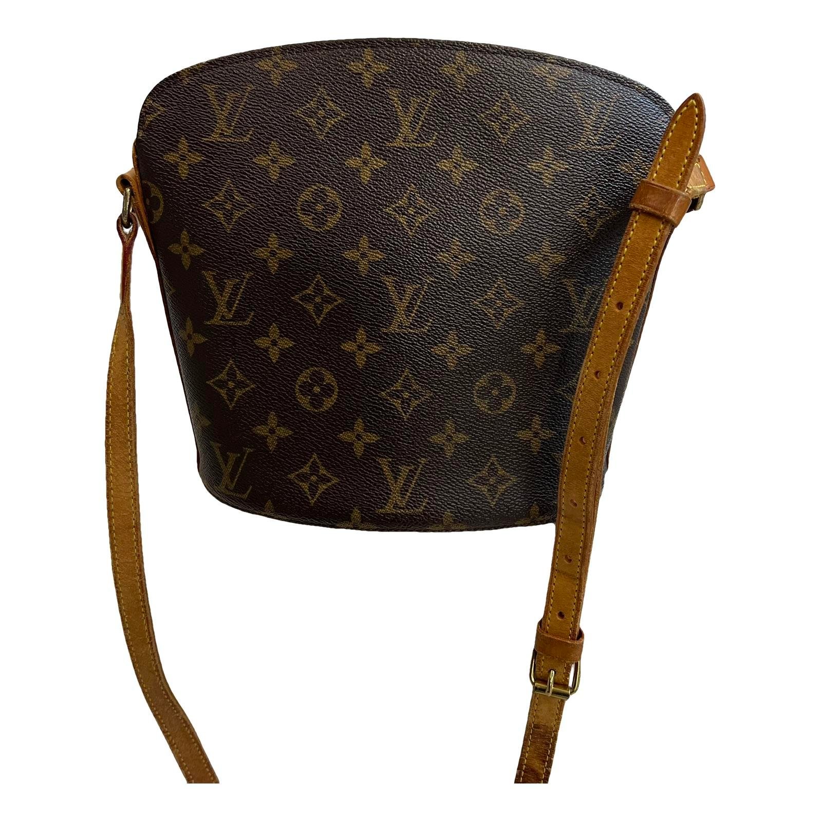 Drouot leather crossbody bag