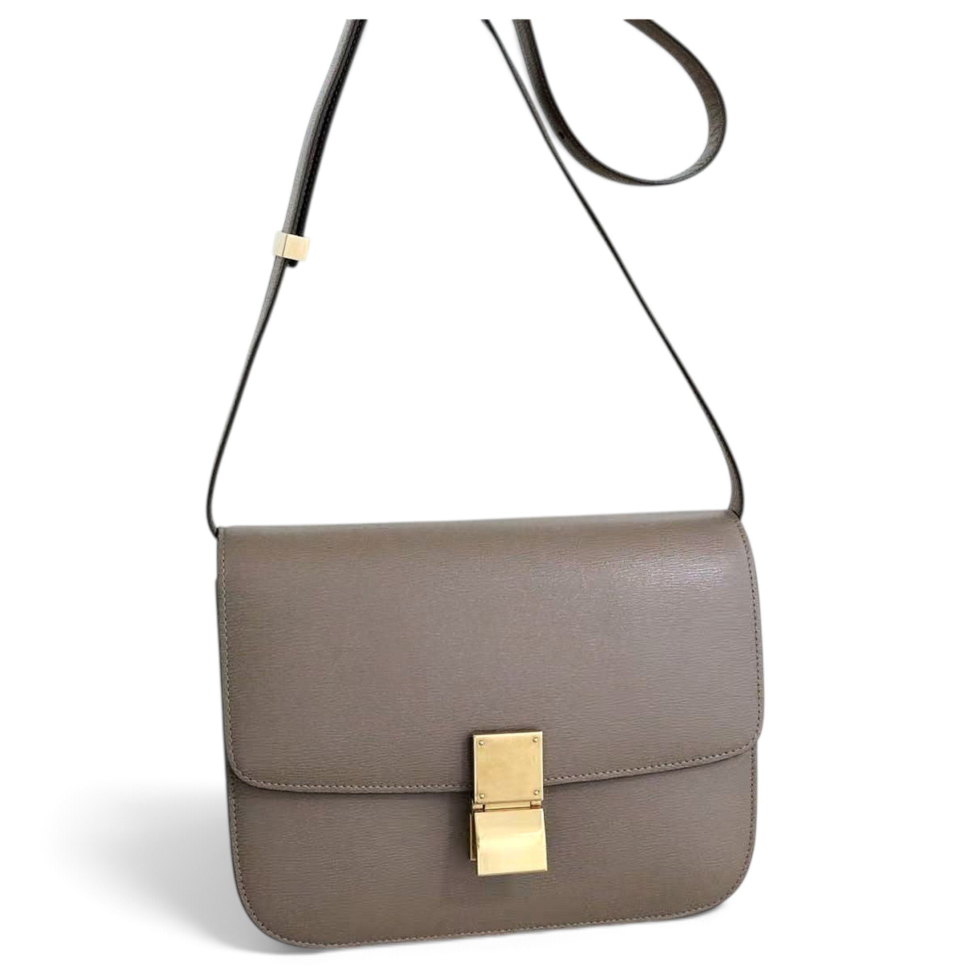 Classic leather handbag