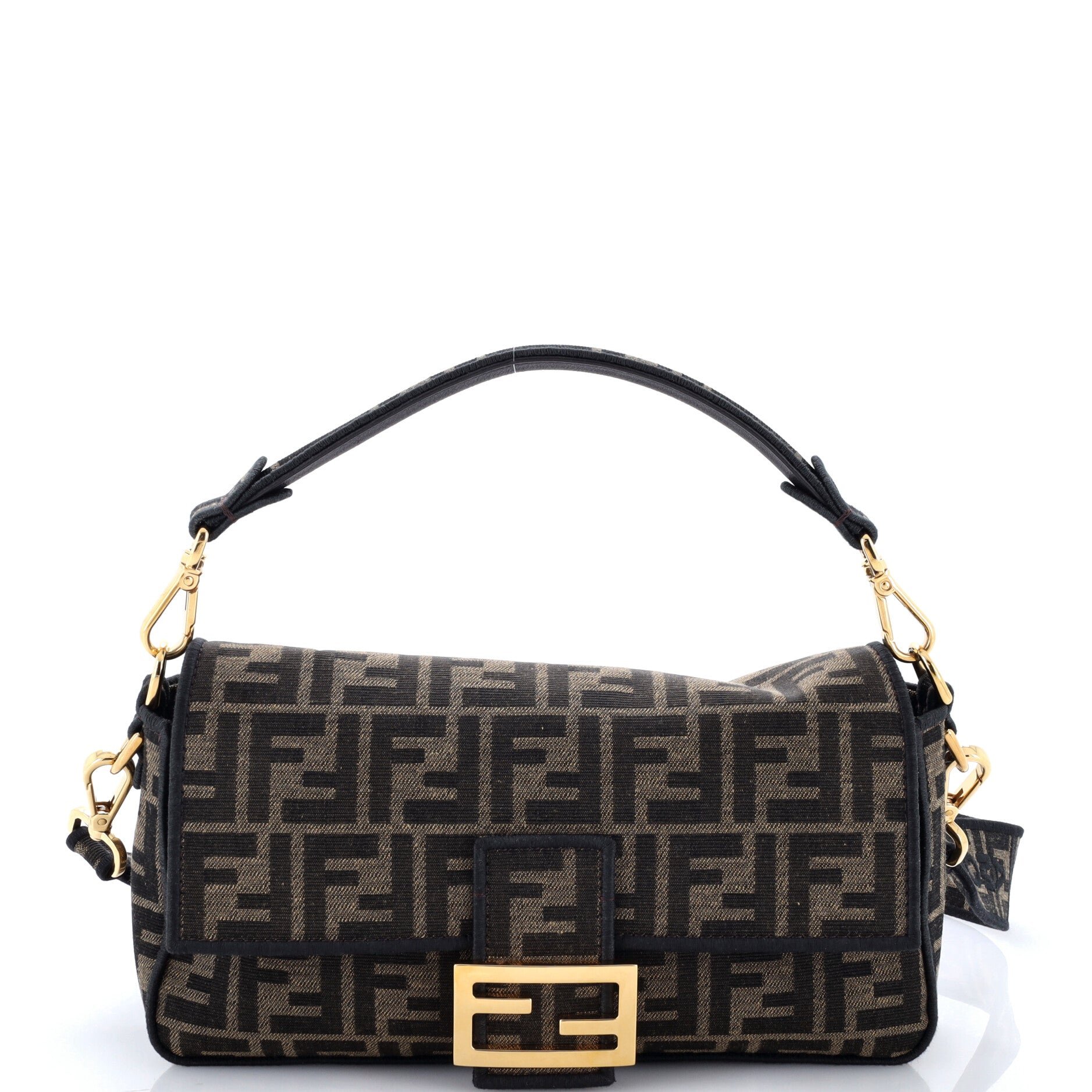 Baguette NM Bag Zucca Canvas Medium
